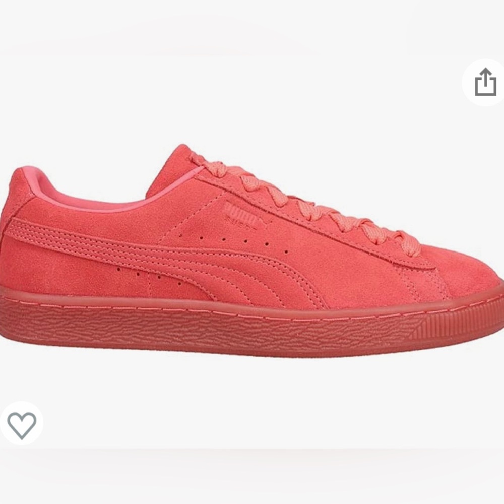 Pink Suede Pumas